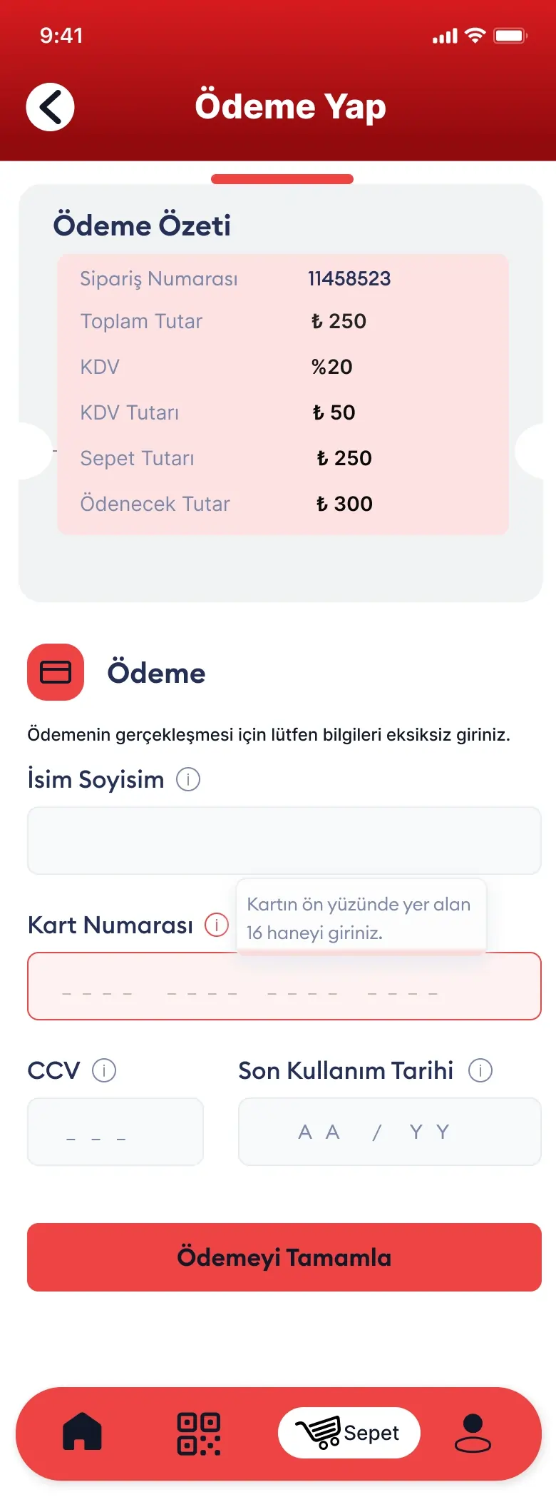 GymExxtra app screenshot - Payment screen